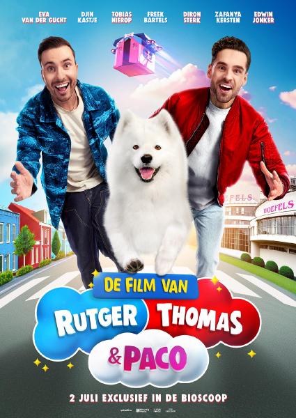 Poster van De film van Rutger, Thomas & Paco