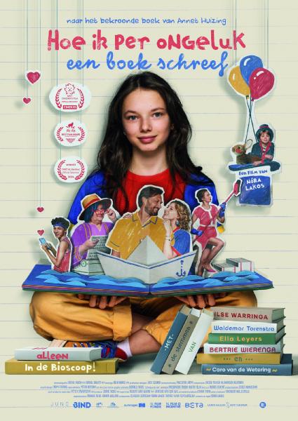 Poster van Hoe ik per ongeluk een boek schreef