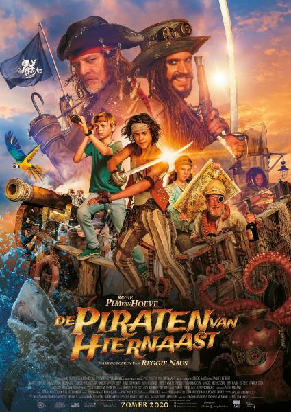 Poster van De Piraten van Hiernaast
